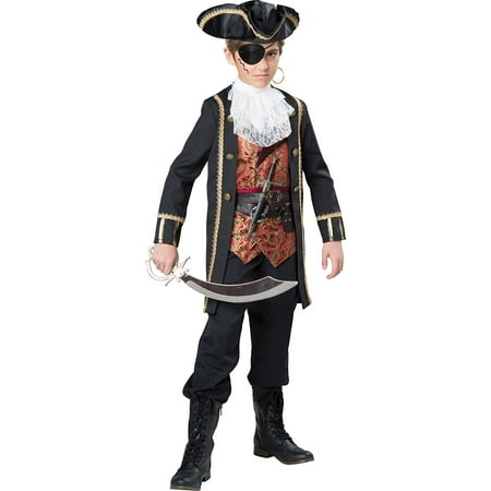 Boys Captain Scurvy Pirate Halloween Costume