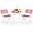 Red, variant on Wubio 3 Piece Patio Folding Bistro Set, Outdoor Foldable Chair & Table Set with Breathable Fabric, Tempered Glass Tabletop, Small Conversation Furniture Set for Porch Balcony Poolside Yard