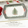 thumbnail image 2 of Spode Christmas Tree 12" Porcelain Dessert Tray, 2024 Annual Collector Tray - Holiday Dinnerware & Decorative Tray, Holiday Winter Serving for All Parties & Occasions - For Snacks, Appetizers, Cookies, 2 of 7