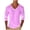 Purple, variant on Mens Long Sleeve Shirt Lightweight Casual V-Neck Cotton Pullover Solid Color Tee Classic Long Sleeve Shirts for Men