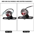 thumbnail image 5 of Brake Light, Universal Vintage Motorcycle LED Tail Light Tail Brake Lamp Lights with License Plate Bracket, 5 of 5