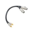 thumbnail image 4 of Dual RCA to XLR Male Cable High Fidelity Stereo Audio Cord Microphone Connection Cable for Microphones and Amplifiers, 4 of 10
