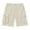 White, variant on Aofany Shorts for Men Casual Elastic Waist Multi-pocket Sports Short Pants Summer Baggy Comfy Work Shorts