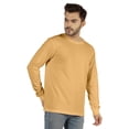 thumbnail image 2 of Inkmeso Men's Cotton Long Sleeve T-shirt Basic Crew Neck Shirt, 2 of 7