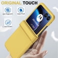 thumbnail image 3 of Compatible Motorola Razr Plus Case 2023,Motorola Razr+ 2023 Case with Hinge Protection,Cute Heavy Duty Protective Phone Case for Motorola Razr Plus 2023 Case Motorola Razr 40 Ultra Cover Yellow, 3 of 13