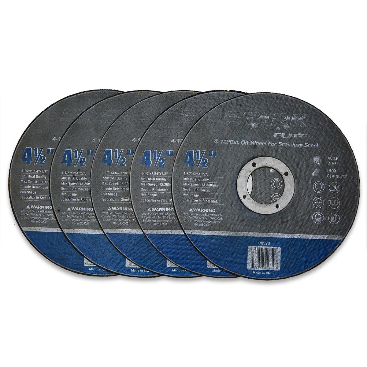 Tools Metal Cutting Discs 115mm Stainless Steel Cut Off Wheels Flap