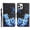 #7 Blue Butterfly, variant on Compatible with iPhone 12 / 12 Pro Wallet Case for Women with Credit Card Holders, Magneitc Cute Patterned Designed Flip PU Leather Kickstand Shockproof Cover for iPhone 12 / 12 Pro, Totem
