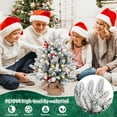 thumbnail image 6 of Simulated Falling Snow Flocking Christmas Tree, 6 of 11