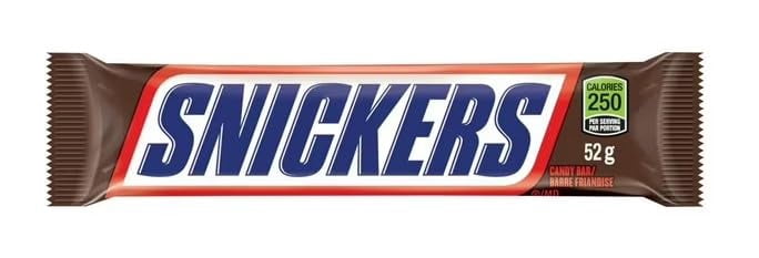 100 SNICKERS, Peanut Milk Chocolate Candy Bars, 100  Full Size Bars
