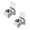 O211 Silver 8.7x6.5" 2Pack, variant on 2Pcs Smart Feeder with Infrared Sensor Automatic Lid Cat & Bowl Food Dispenser Cat & Dog Bowls Happy 2026!