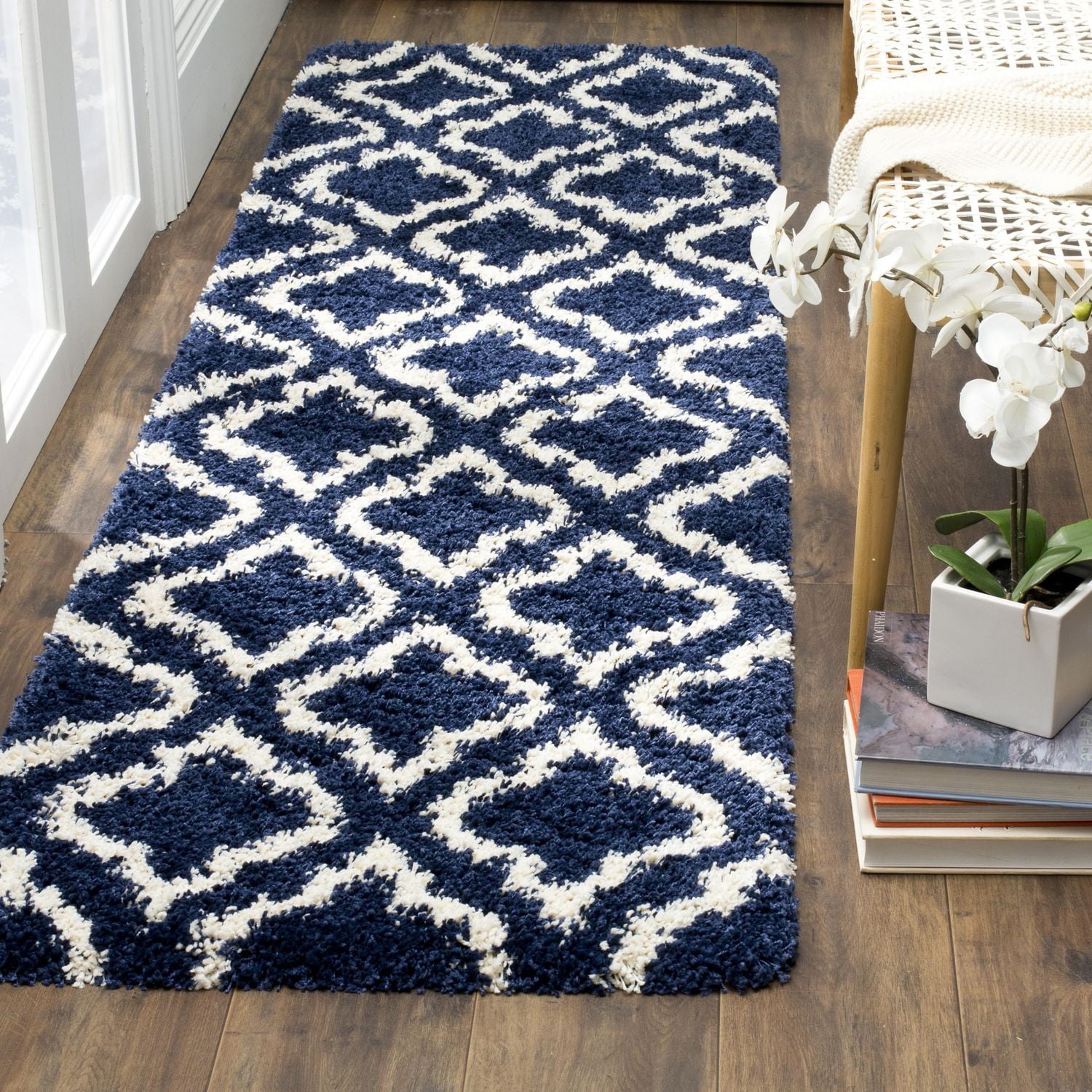 Safavieh Hudson Louise Geometric Shag Area Rug