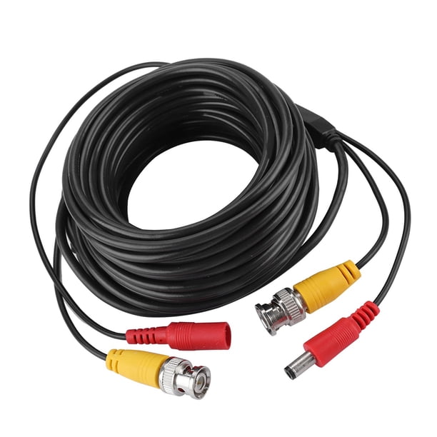 Cable de extensión CCTV BNC de 2,1 mm CC, Cable Coaxial de Vídeo, Resistente a la Intemperie, Profesional, Comercial Comercial y Comercial