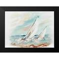 thumbnail image 2 of Pinto, Patricia 14x11 Black Modern Framed Museum Art Print Titled - Regatta, 2 of 5