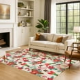 thumbnail image 7 of Addison Rugs Mayfield Premium Machine Washable Transitional Holiday Nutcracker Ivory Rectangle Rug, 8' x 10', 7 of 7