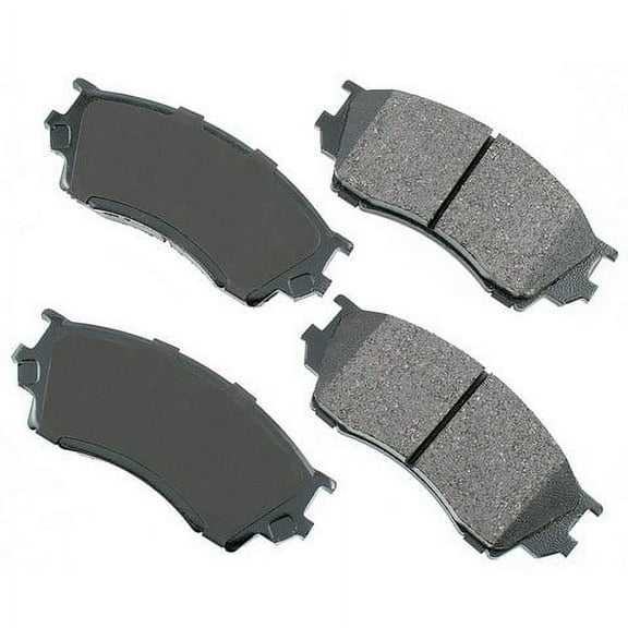 Akebono PRO-ACT Ultra-Premium Brake Pad Set, Ceramic Fits select: 1995-2002 MAZDA MILLENIA