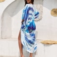 thumbnail image 5 of HAJWOH Women’s Hawaiian Moomoo Dress Plus Size Cotton Casual Loose Fit Short Sleeve Summer, 5 of 5