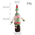 thumbnail image 5 of Decorative Hangers Christmas Wine Bottle Knit Ugly Sweater Covers Set of 4 Xmas, 5 of 5