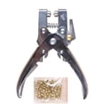thumbnail image 1 of Eigraketly Alicates para ojales, retenedor de Metal, ajuste de máquina punzonadora, perforadora de acero, Kit de ajuste de ojales Artesanía, 1 of 6