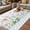 Blue, variant on Spring Daisy Outdoor Rug for Patio/Deck/Porch, Non-Slip Large Area Rug 3 x 5 Ft, Pink Moroccan White Wildflowers Country Plants Indoor Outdoor Rugs Washable Area Rugs, Camping Rug Carpet Runner