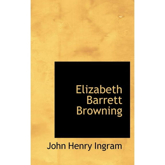 Elizabeth Barrett Browning (Hardcover)