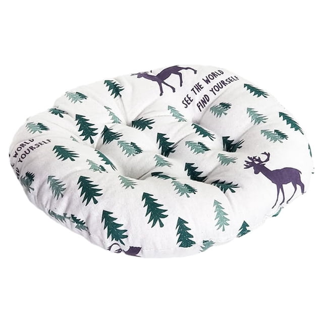 Naiovety Máxima comodidad para sentarse con un cojín y cómodo Cojín para sentarse cómodo Cojín para silla multiusos Decoración del hogar Ciervo del bosque 40cm*40cm*9cm