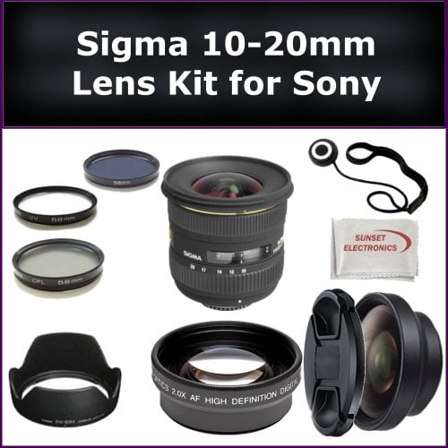 Sigma 10 mm F 4 5 6 Ex Dc Hsm Autofocus Lens Kit For Sony Alpha 30 Sigma 10 mm F 4 5 6 Ex Dc Hsm Autofocus Lens Kit For Sony Alpha 30
