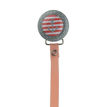 Anchor Themed 3D Pacifier Clip