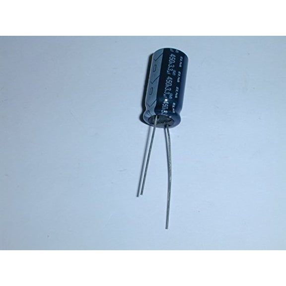 RE2-450V3R3M ELECTROLYTIC CAP 3.3UF 450V 85C RA LEADS ( 1 EACH) - RE2-450V3R3M