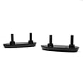thumbnail image 4 of Krator Mirror Block Off Base Plates Logo Engraved Black Compatible with 2009-2012 Suzuki GSXR 750 / GSX-R750, 4 of 8