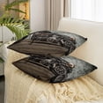 thumbnail image 3 of Dirt Bike Throw Pillow Covers 20"x20" Set of 2 Soft Vintage Motorcycle Pillow Cases Cushion Covers For Living Room Bedroom Motocross Extreme Sports Decorative Throw Pillowcases for Sofa Couch Chair, 3 of 6