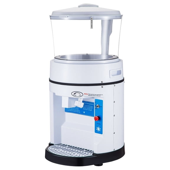 Tabletop Electric Ice Shaver, 1100LBS per Hour, 17.6LB Large Hopper, 350W Snow Cone Machine 320 RPM - Ideal for Snack Bars, Restaurants, and Home Use