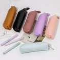 thumbnail image 5 of PU Leather Pencil Case Practical Pencil Bag Large Capacity Pen Case Pen Pouches Aesthetic Pen Bag Pencil Organisers, 5 of 8