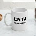 thumbnail image 4 of CafePress - Entj Commander Myers Briggs Personality Mugs - 11 oz Ceramic Mug - Novelty Coffee Tea Cup, 4 of 6