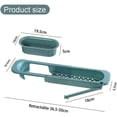 thumbnail image 4 of Égouttoir d'Évier Extensible Panier de Rangement Multifonction pour Cuisine Maison, 4 of 5