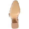 thumbnail image 6 of Journee Womens Isadorah Mary Jane Mid Block Heel Square Toe Pumps, Widths Available, 6 of 10