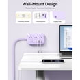 thumbnail image 3 of ORICO 10-in-1 Desktop Power Strip, Upgraded USB C Charging Station with GaN Technology, 6 AC Outlets, 4 USB Ports (2 USB C, 20W PD), Surge Protector, Flat Plug, 5 Colors – For Home Office Dorm(15FT), 3 of 8