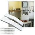 thumbnail image 4 of 2/4Pcs Gutter Valley Splash Guards Rain Gutter Valley Roofing Gutter Guards Roof, 4 of 5