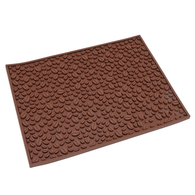 Bar Counter Pad, Easy To Clean Thickened Design PVC Material Non Slip Cup Mat For Office Table Brown,Blue,Green,Grey,Black,Yellow