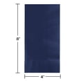 thumbnail image 2 of Party Central 2-Ply Disposable Party Dinner Napkins - 8" - Navy Blue - Club Pack of 600, 2 of 2