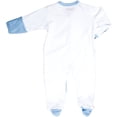 thumbnail image 5 of Pavilion Gift Company - Shine Little One - 0-6 Months
Blue Trimmed Sleeper, 5 of 9