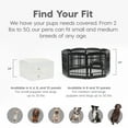 thumbnail image 2 of IRIS USA 24" Exercise 4-Panel Pet Playpen, Dog Playpen, Puppy Playpen, Small and Medium Dogs, Keep Pets Secure, Easy Assemble, Rust-Free, White, 2 of 3