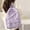 Purple, variant on Zecgelong Student Backpack Large Capacity Minimalist Casual Daypack for School Travel Green