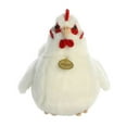 thumbnail image 5 of Aurora - Small White Miyoni - 8" White Hen - Realistic Stuffed Animal, 5 of 5