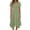 *A-Green, variant on ClodeEU Womens Ruffle Short Sleeve Asymmetrical Hem Dress,Flowy Beach Sundress with Pockets A-Green,Womens Plus L