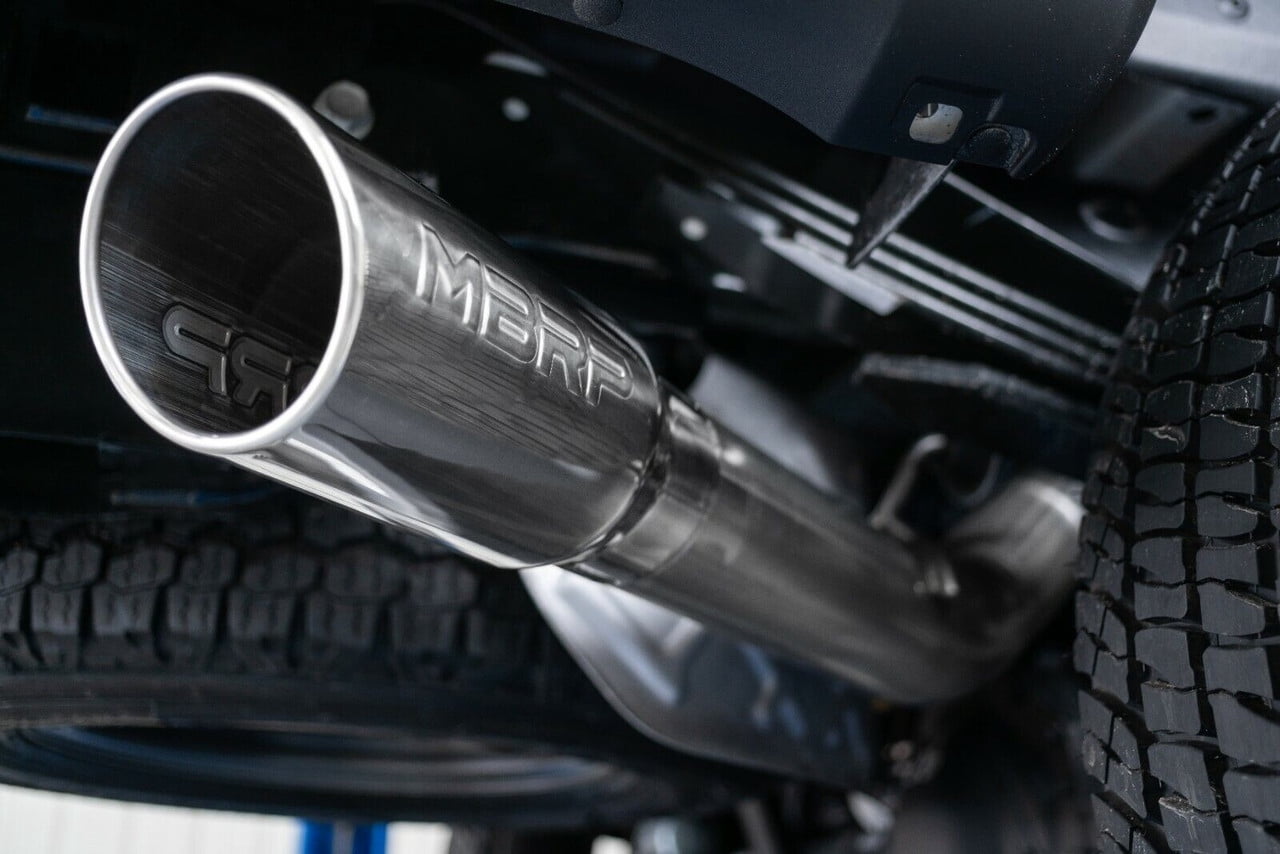 Mbrp Exhaust S5247blk Armor Blk Cat Back Exhaust System Fits select: 2017 FORD F250, 2018-2023 FORD F250 SUPER DUTY