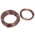 thumbnail image 2 of Brown Aluminum Wire Flexible Jewelry Beading Wire Jewelry Craft Making Accessory 20m, 2 of 8