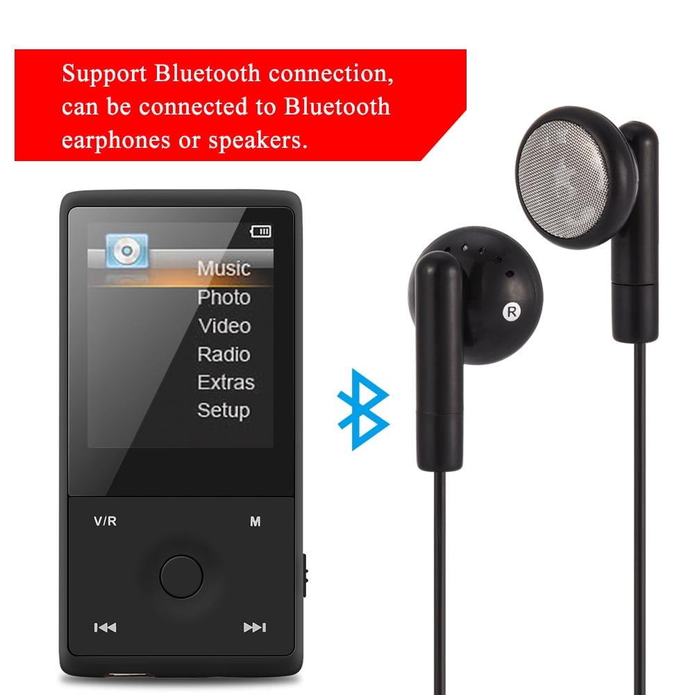 Domqga HOTT 8G Mini Portable Bluetooth Stereo MP3 Music Player with HD