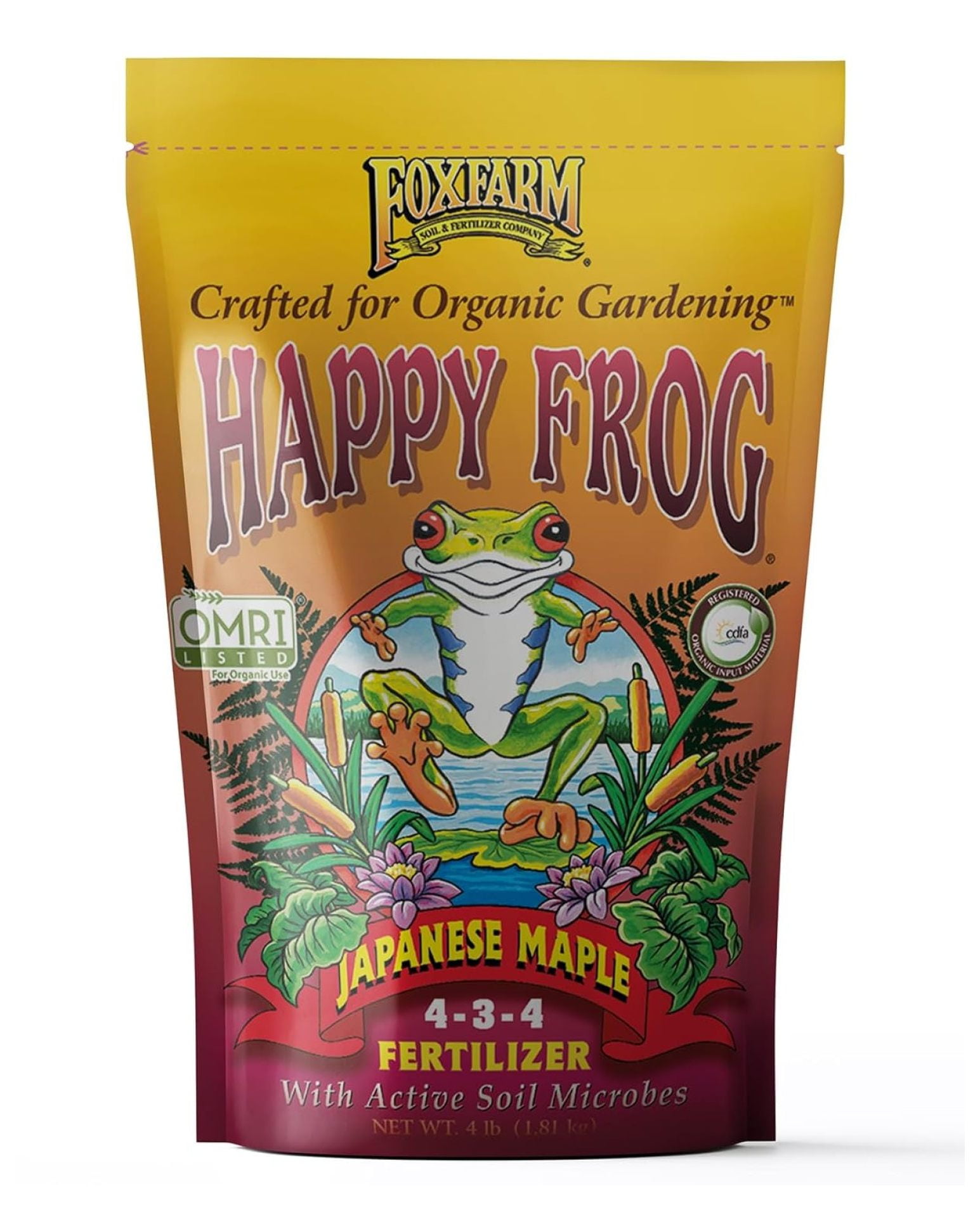 FoxFarm Happy Frog Japanese Maple Fertilizer 4 lb - Walmart.com
