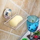 thumbnail image 3 of Rejilla de drenaje para cocina y baño, jabonera con ventosa de acero inoxidable, 3 of 5