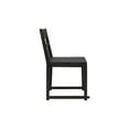 thumbnail image 5 of Fernious Dining Chair on Mango Solid Wood in Dark Gray Finish - 2 Piece Set, 5 of 6